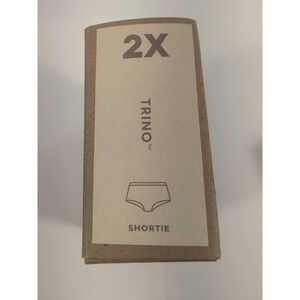 Allbirds Trino Shortie Women's Underwear Size 2X Wheat Merino Wool Blend NEW